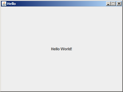 Application Hello World!